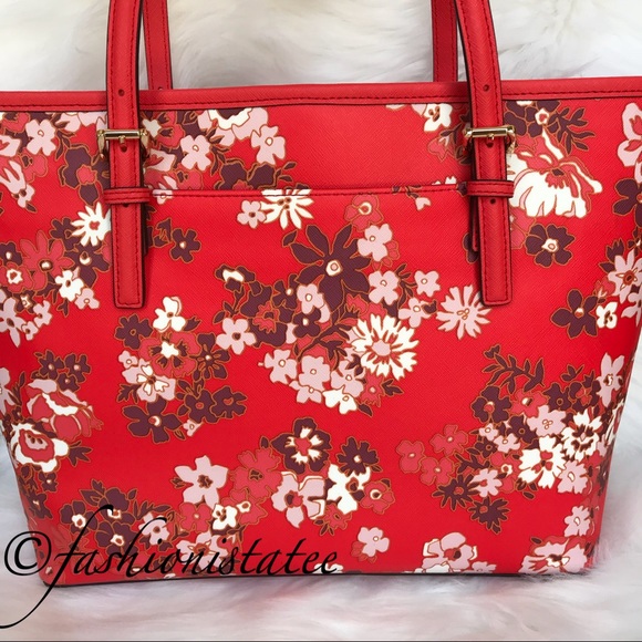 NWT Michael Kors Jet Travel Medium Carryall Tote - Picture 6 of 8